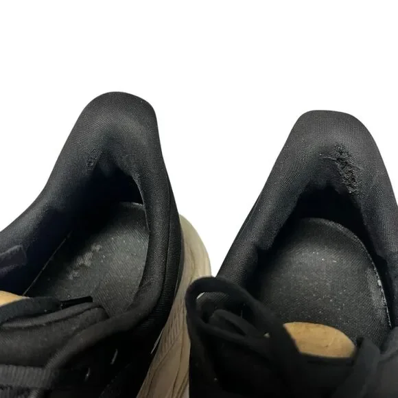 Hoka One One Men’s Size 12 Black/White Running Low Top Sneakers  athletic Shoes - Picture 9 of 11